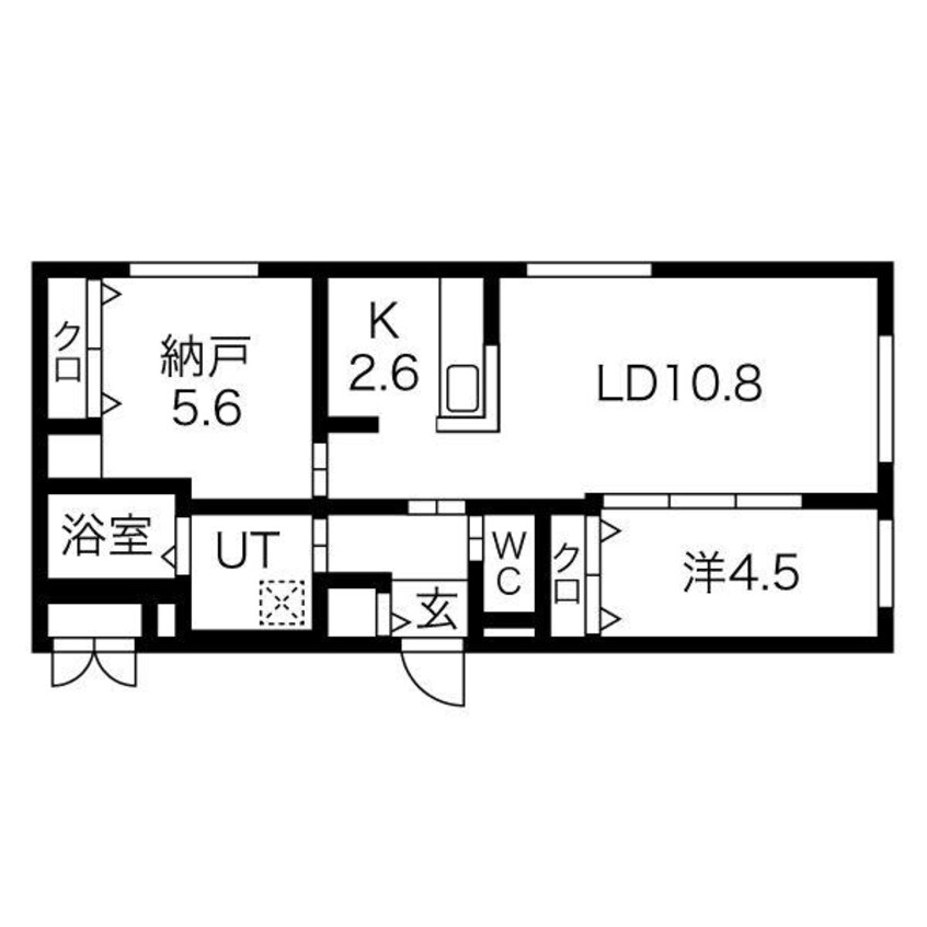 間取図 RESIDENCE SHINMEI NANGOU