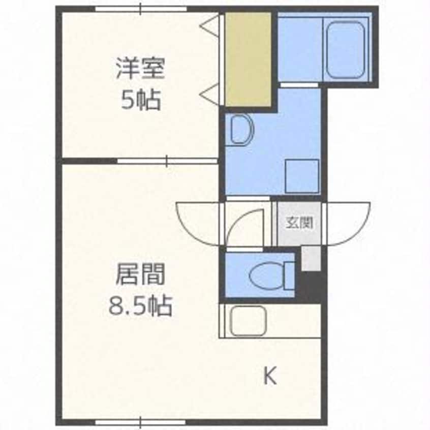 間取図 セリシール新琴似