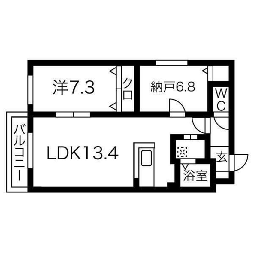 間取図 KOKOMO平和通