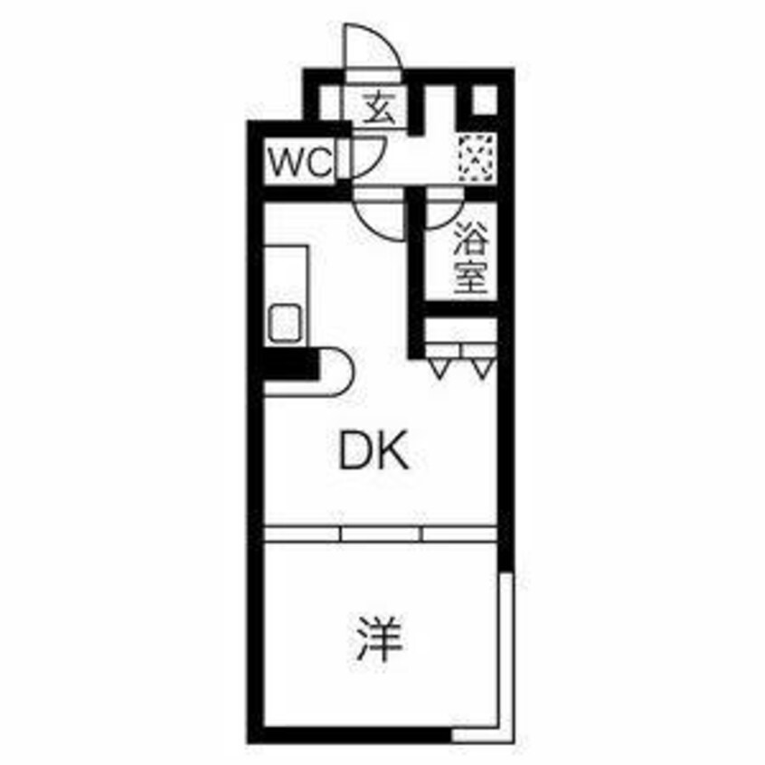 間取図 コートひばりが丘