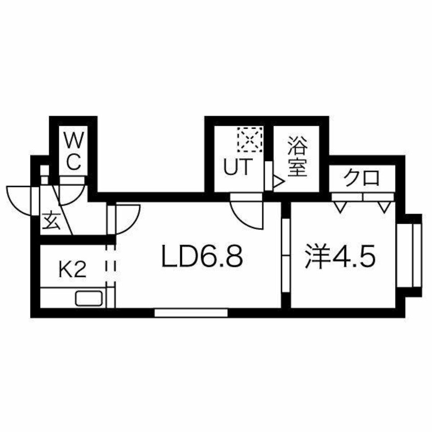 間取図 コート・レラ栄