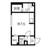 Maison Kamuy 本郷通 1Rの間取り
