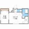 EXOR本通 1LDKの間取り