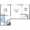 グランフォレスト 2LDKの間取り