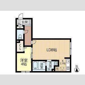 間取り図 LA　Conforto厚別