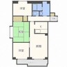 ルーブル大谷地 3LDKの間取り