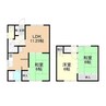 月寒東3条19丁目一棟二戸建て 3LDKの間取り
