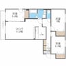 レジデンス北野ヒルズＩ 3LDKの間取り
