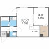 ナツゲン栄通２０ 1LDKの間取り