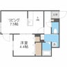 ナツゲン栄通２０ 1LDKの間取り