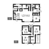 北野3条2丁目貸家 3LDKの間取り