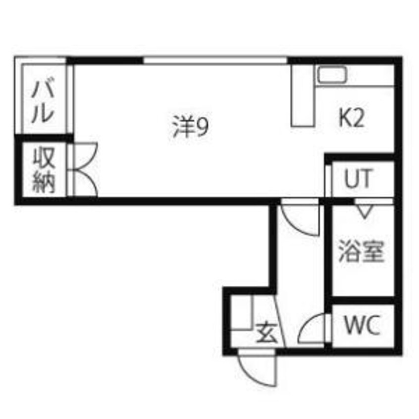 間取図 グランドールひばりが丘