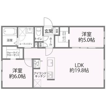間取図 シティグレイス新札幌