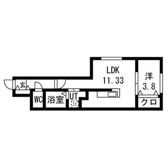 間取図 GranLuz大谷地