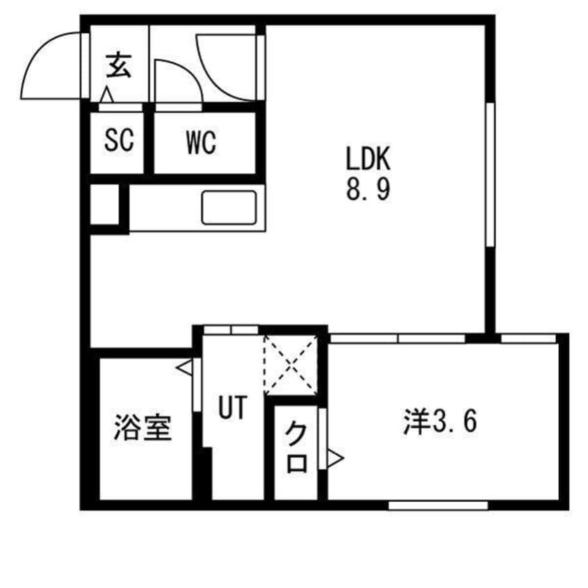 間取図 AND-hondori