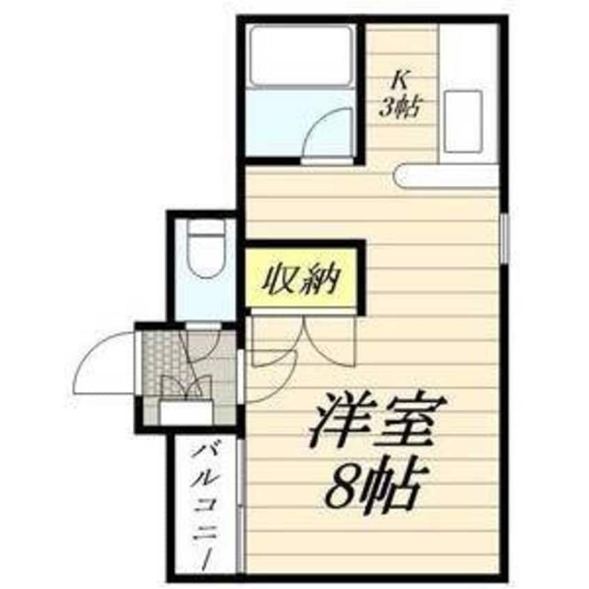 間取図 グランドール南郷13丁目