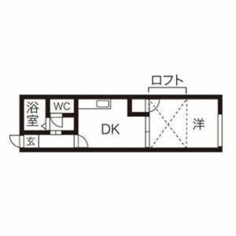 間取図 カスティーロ月寒東