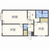 パレットコートＩ 2LDKの間取り