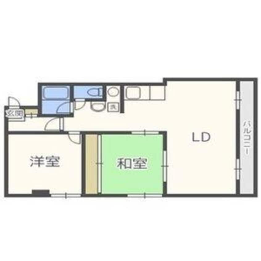 間取図 第２宏友ハイツ