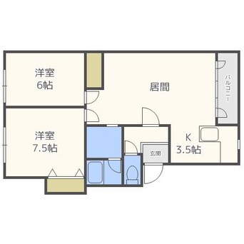 間取図 西野パークマンションＡ