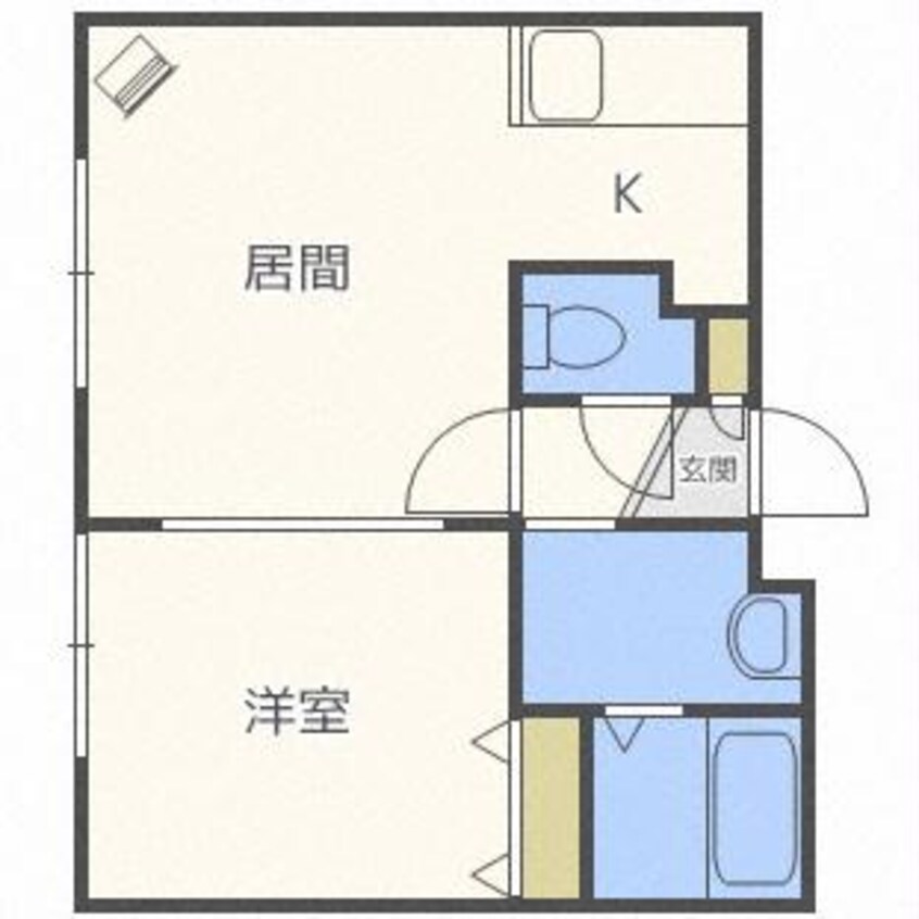 間取図 ディエーチ曙