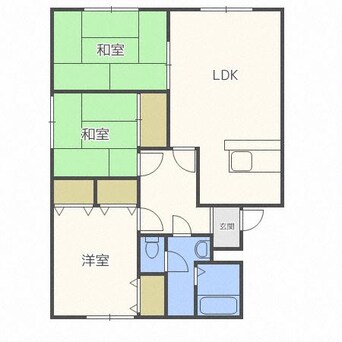 間取図 和光ハイツ3号棟