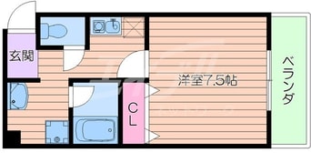 間取図 エルカーサ正雀Ⅰ