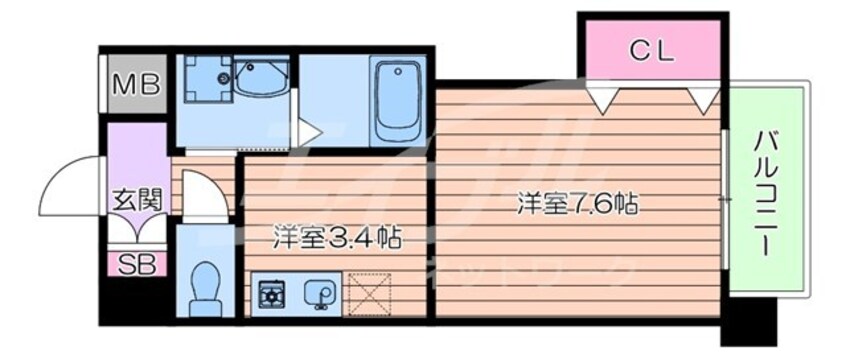 間取図 サウスアルカディア