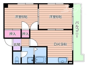 間取図 エクセルコート千里丘