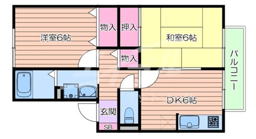 間取図 ルミエール橋本