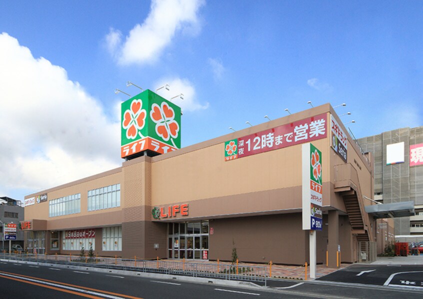 ライフ岸部店(スーパー)まで688m※ライフ岸部店 モアメゾンⅢ