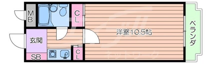 間取図 ボナール・ミソノ