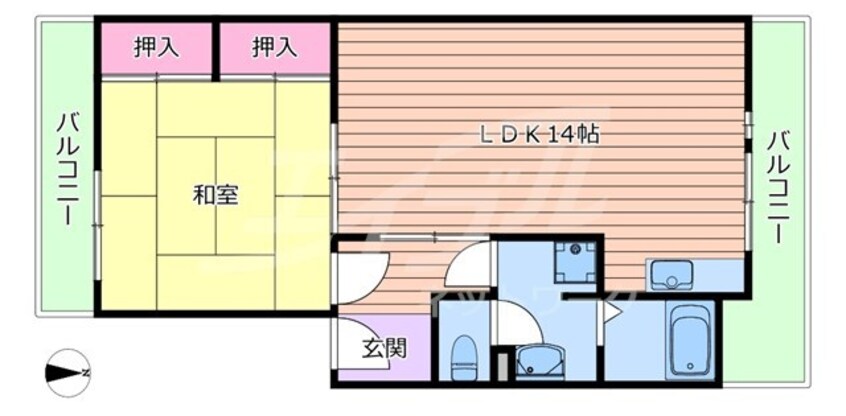 間取図 松下マンション