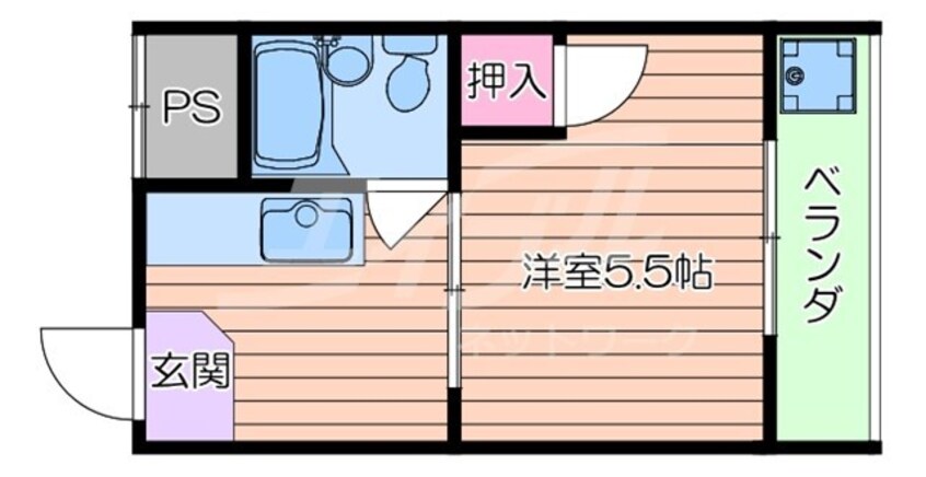 間取図 ナンノ第15号館