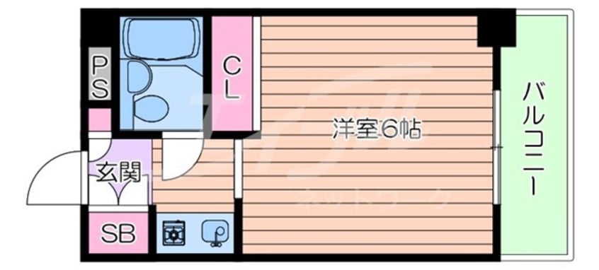 間取図 日の出プラザ１号館
