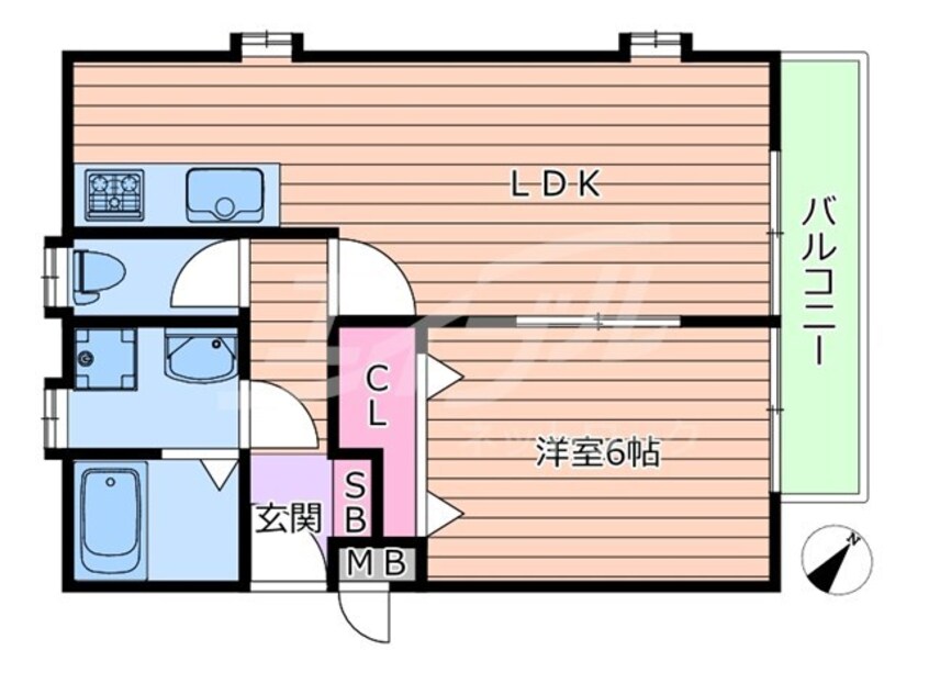 間取図 三井マンション