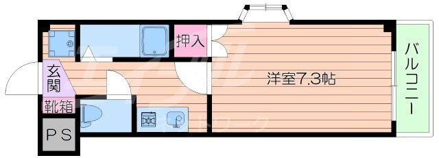 間取り図 ローズハイツT・K
