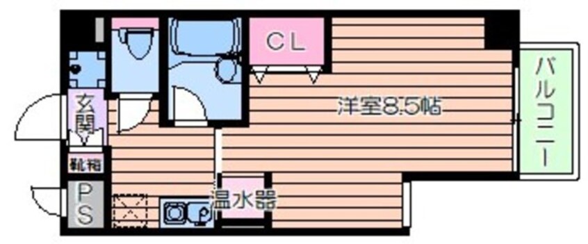 間取図 クレールメゾン