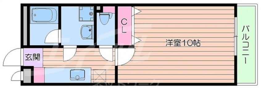 間取図 ステラ千里