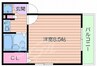 サンハイツ 1Kの間取り
