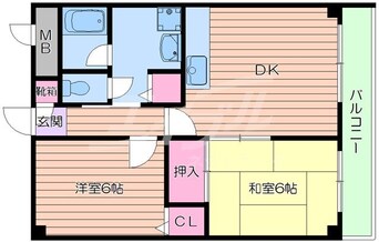 間取図 コージーコートYODOI-1