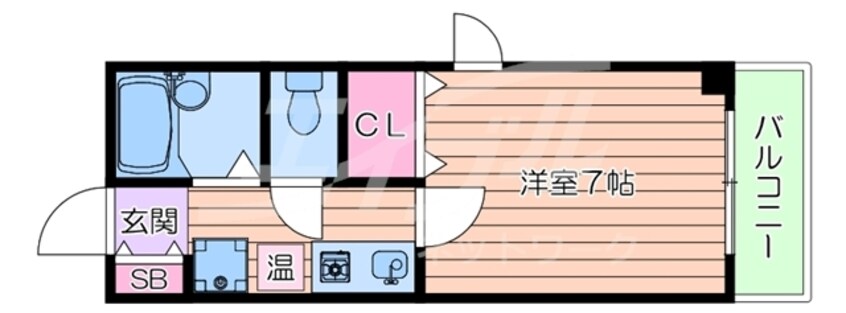 間取図 グレースハイム光