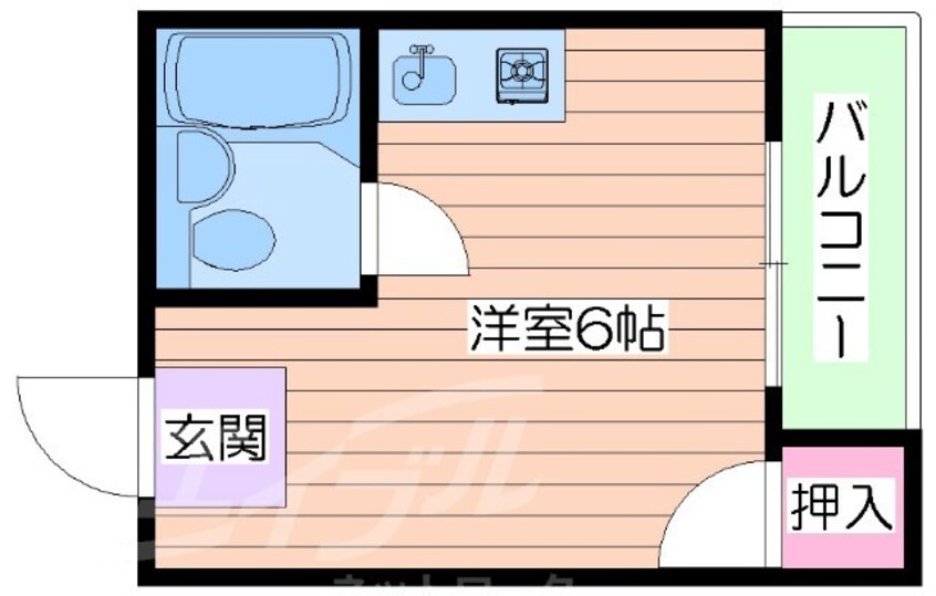 間取図 清和ハイツ