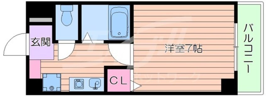 間取図 チサトハイツⅢ