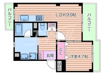 間取図 ポートステージ千里丘