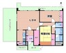 ロイヤルオータム 2LDKの間取り