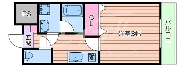 間取り図 アムール千里丘