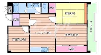 間取図 アネスティ千里丘1号館