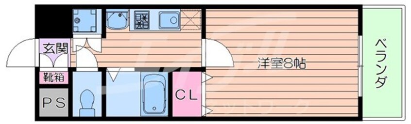 間取図 サウザンドマイルズアーク