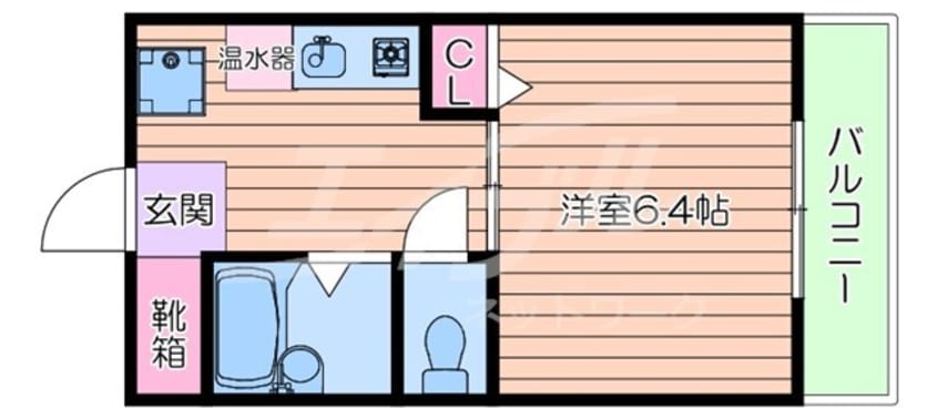 間取図 シャルマンコーポ